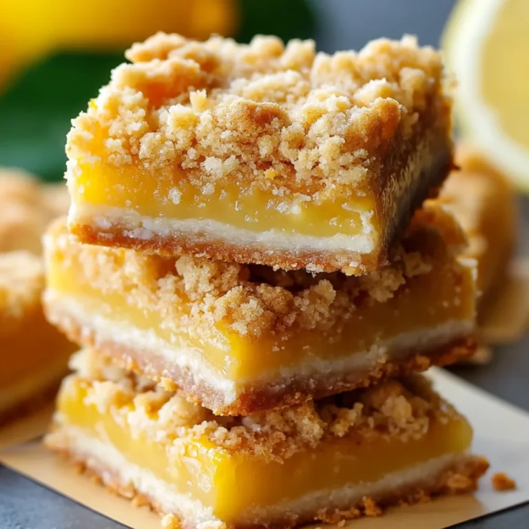Lemon Crumb Bars