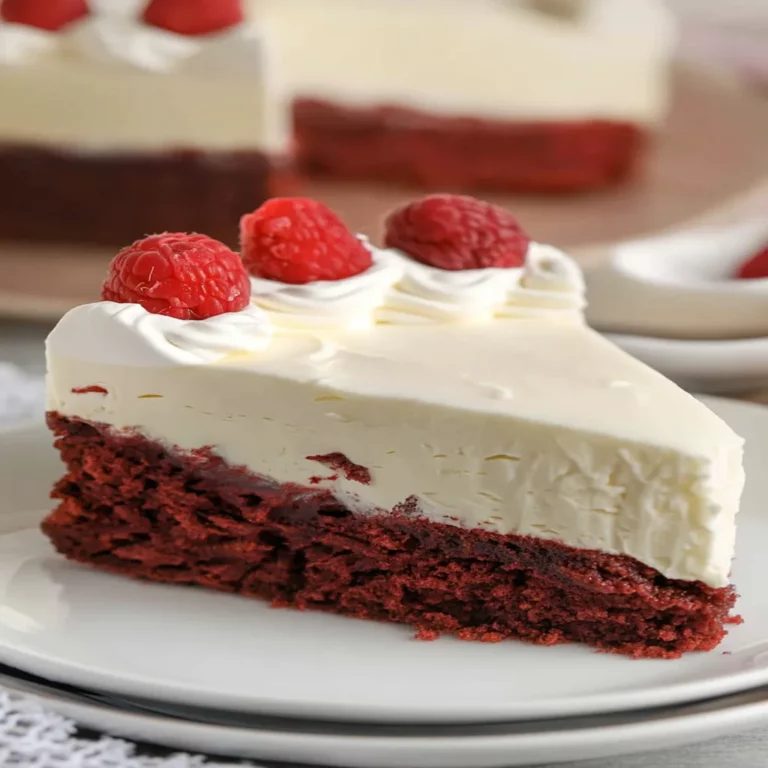Easy Red Velvet Cheesecake