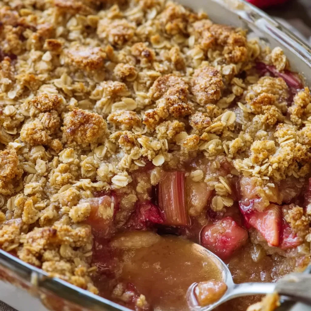 Strawberry Rhubarb Crisp