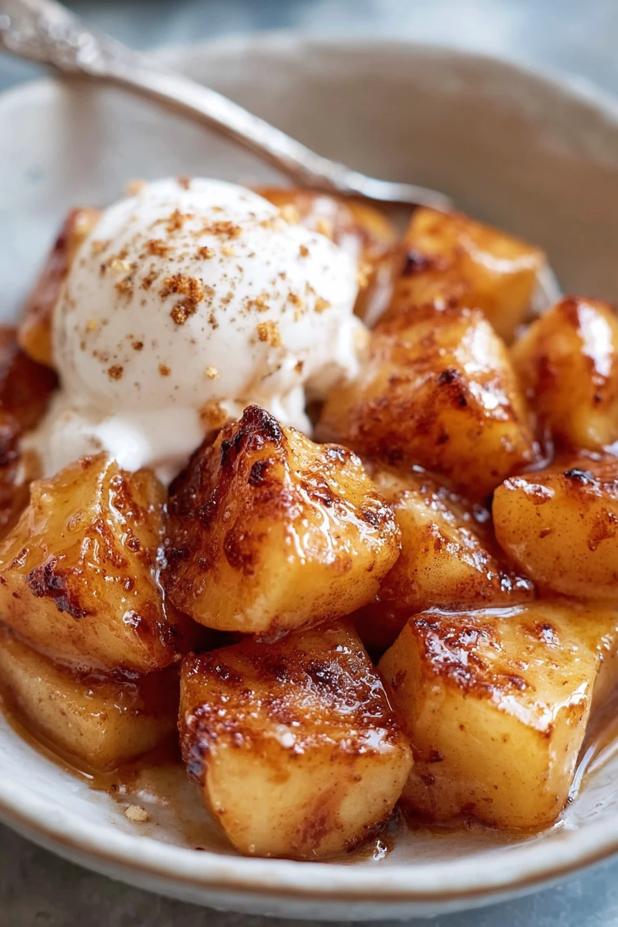 Air Fryer Apples recipe step-by-step guide