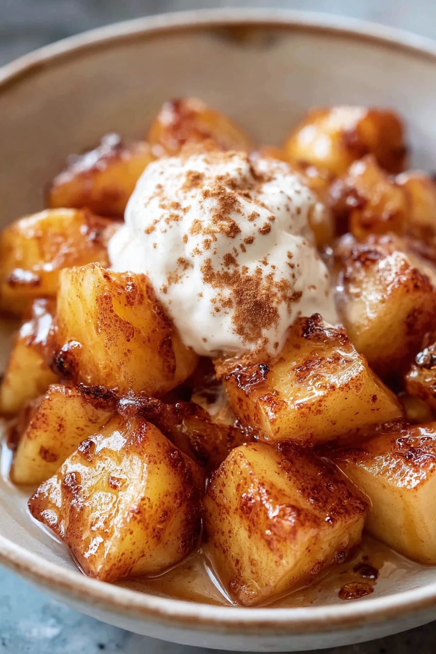 Air Fryer Apples recipe step-by-step guide