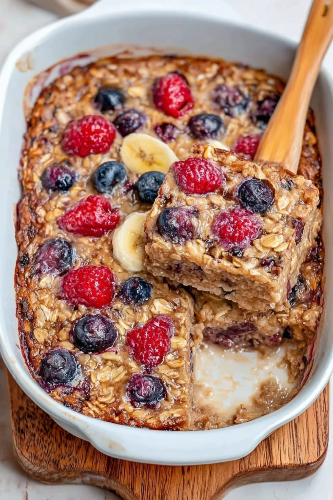baked, protein oats, nutritious, delicious, wholesome, breakfast, energy-packed