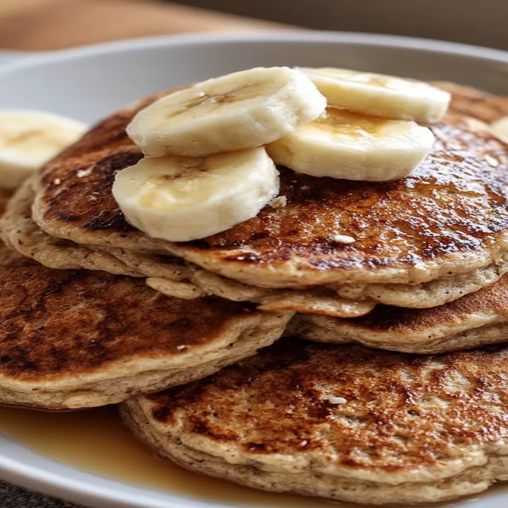 Banana Oatmeal Pancakes Banana Oatmeal Pancakes recipe step-by-step guide