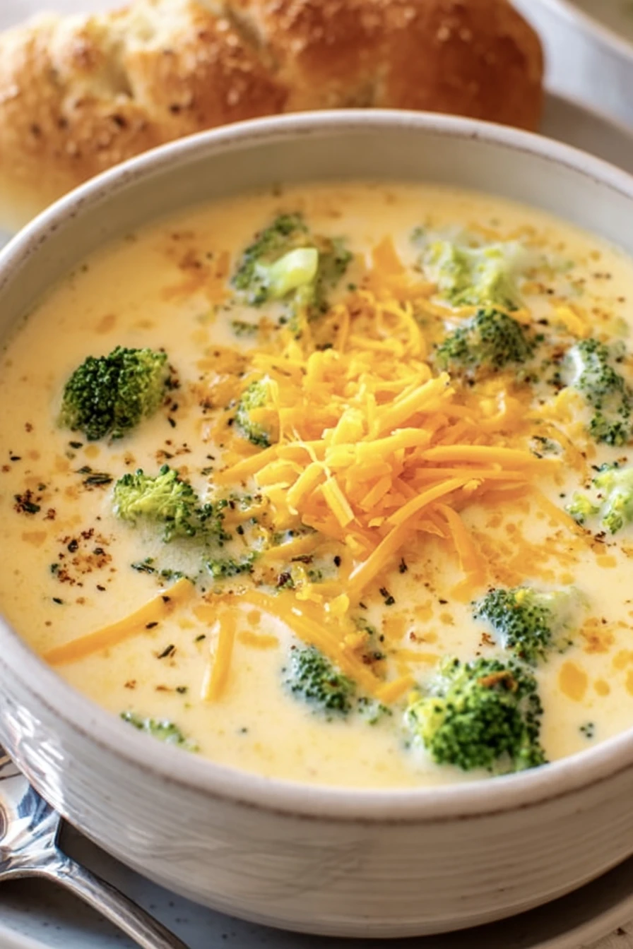 broccoli cheese soup, creamy, comforting, cheesy, nutritious, winter warmer