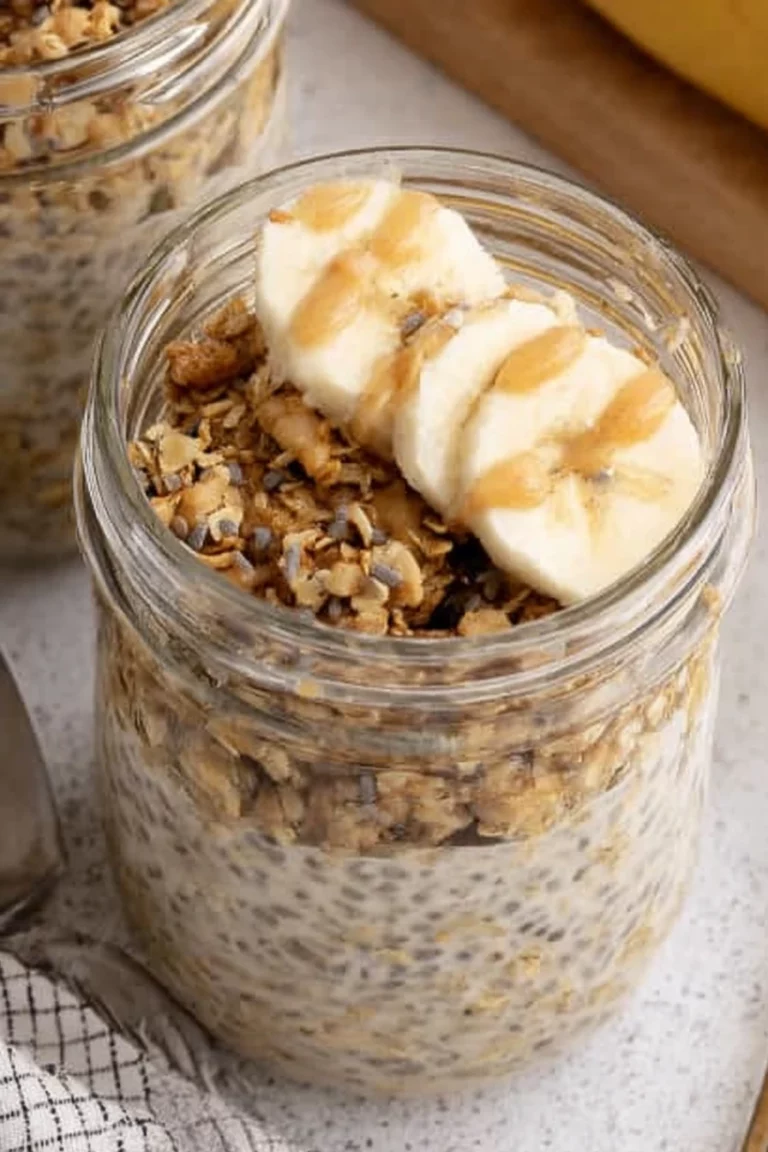 brown sugar overnight oats, nutritious breakfast, sweet and satisfying, healthy meal, delicious and easy