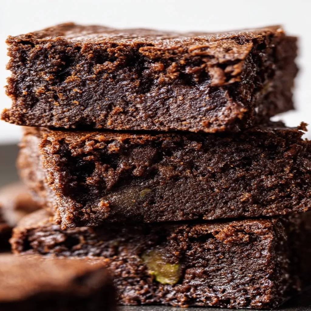 chocolate avocado brownies, rich fudgy treat, decadent dessert, creamy avocado swirl