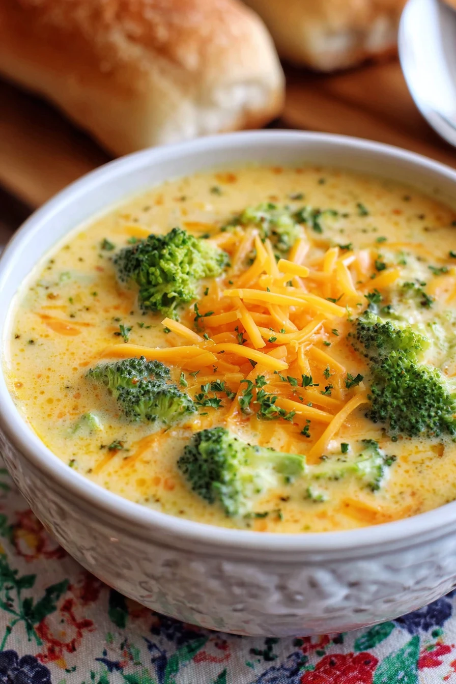 Copycat Panera Bread Broccoli Cheese Soup recipe step-by-step guide