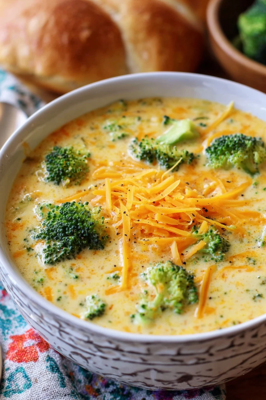 Copycat Panera Bread Broccoli Cheese Soup recipe step-by-step guide