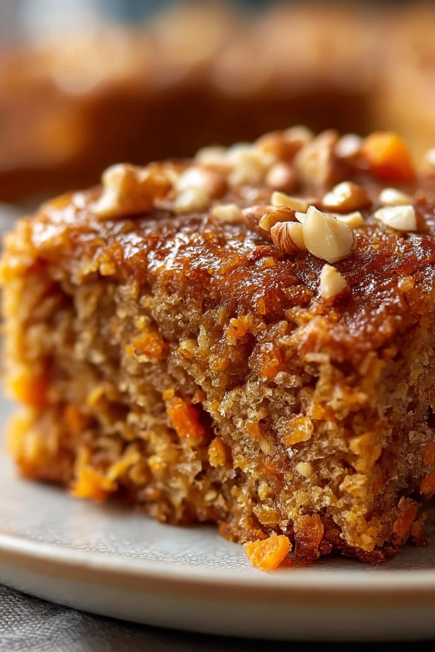 Easy Flourless Oatmeal Carrot Cake Recipe recipe step-by-step guide