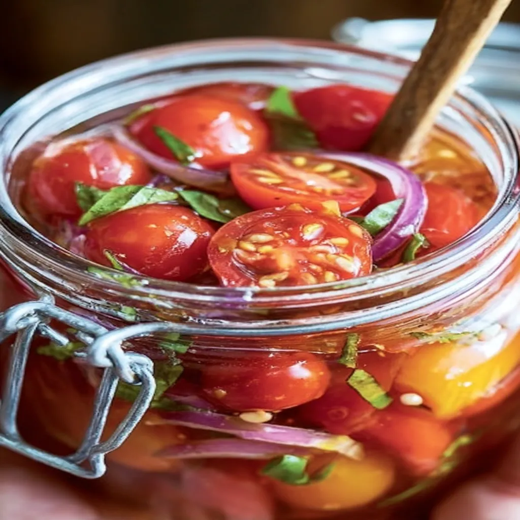Easy Marinated Cherry Tomatoes recipe step-by-step guide