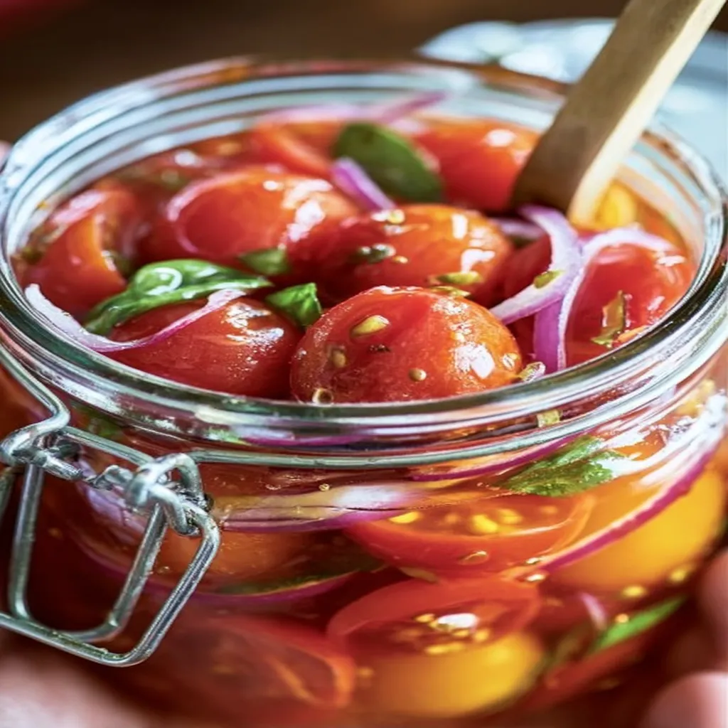Easy Marinated Cherry Tomatoes recipe step-by-step guide