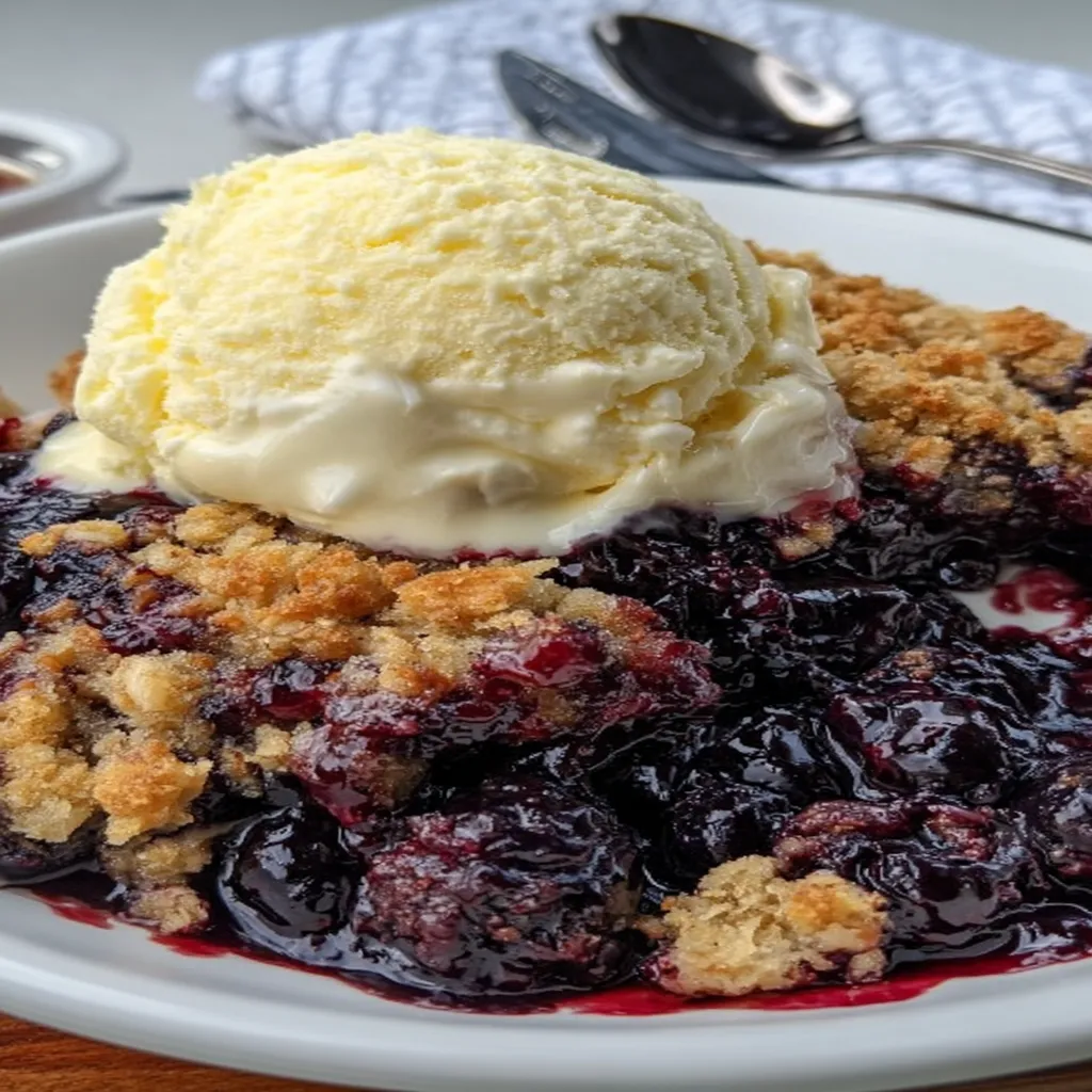 Farmhouse Blueberry Crisp recipe step-by-step guide