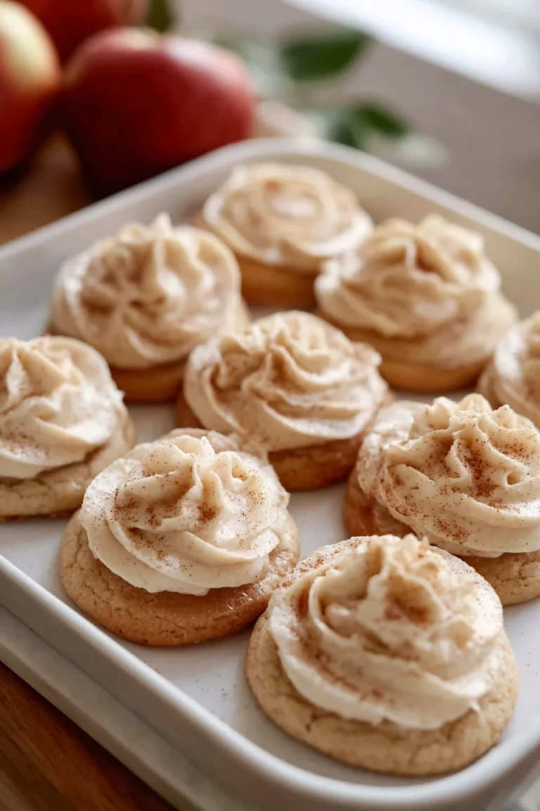 frosted, apple butter, sugar cookies, sweet, delicious, homemade, festive
