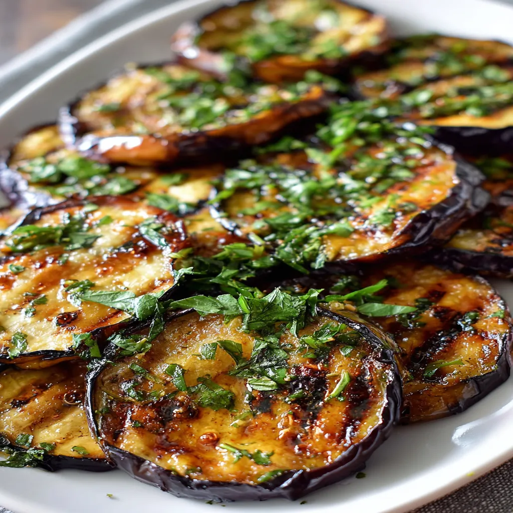 Grilled Eggplant recipe step-by-step guide