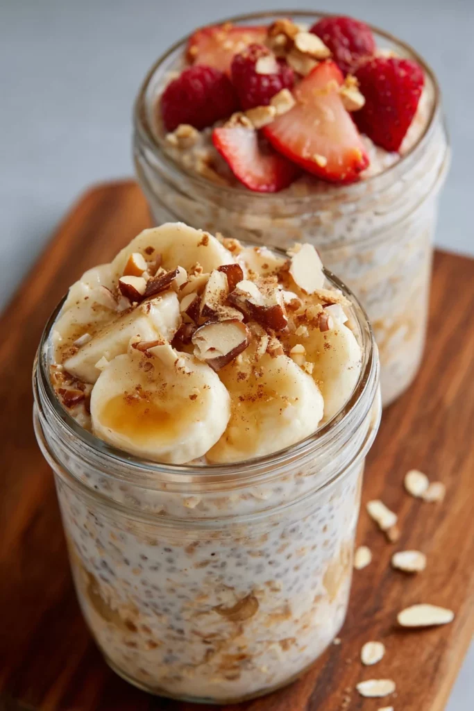 high-protein, overnight oats, nutritious, delicious, energizing, satisfying, breakfast option
