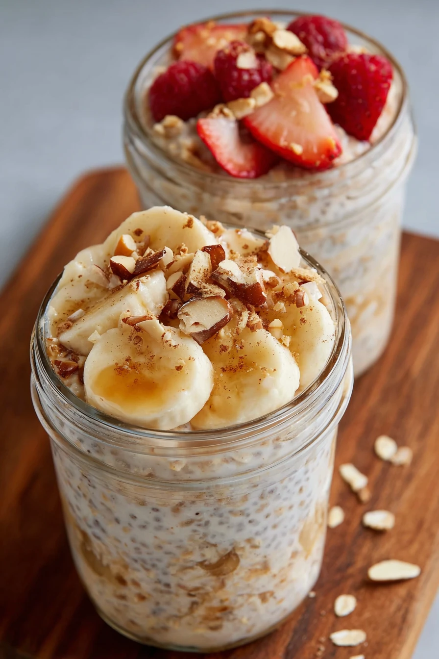 high-protein, overnight oats, nutritious, delicious, energizing, satisfying, breakfast option