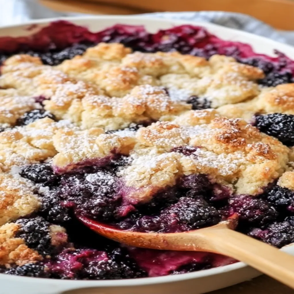 Homemade Blackberry Cobbler recipe step-by-step guide
