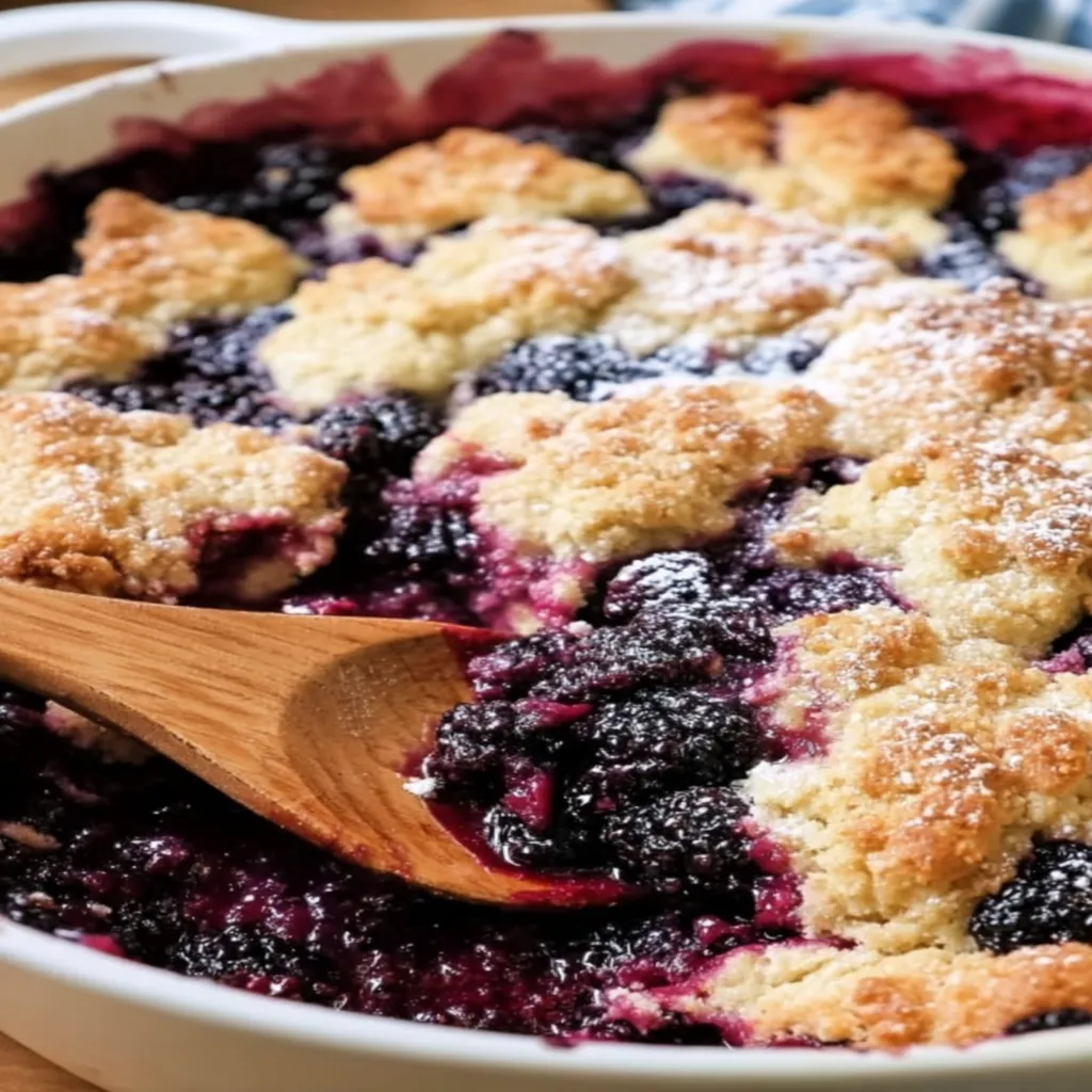 Homemade Blackberry Cobbler recipe step-by-step guide