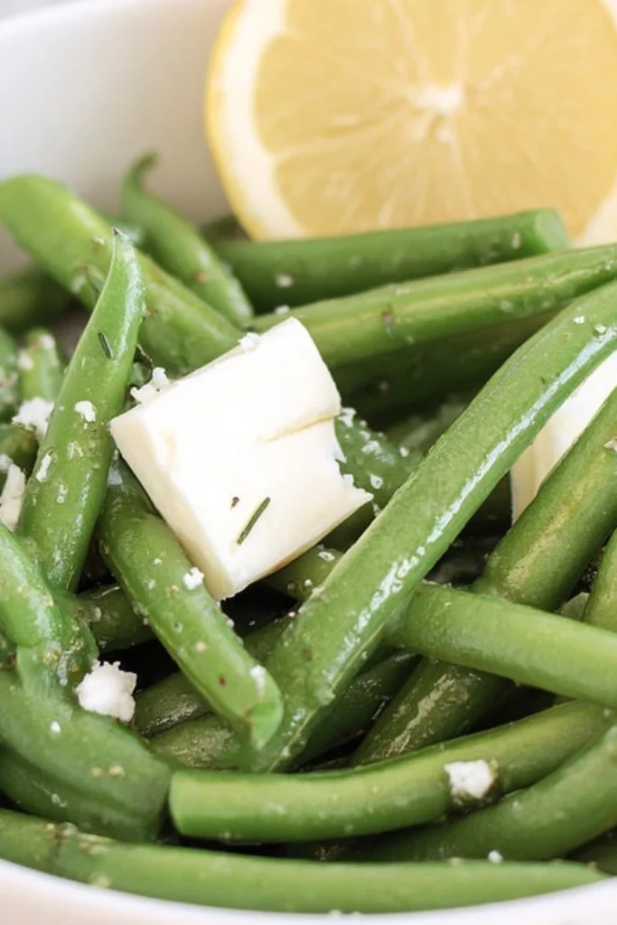 Instant Pot green beans, nutritious, vibrant, steamed, flavorful, side dish