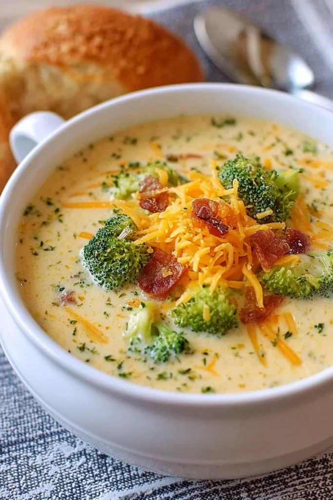 keto, broccoli cheddar soup, creamy, savory, low carb, comfort food