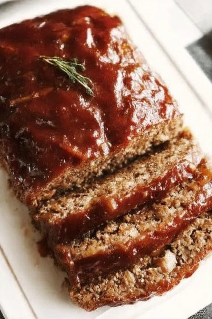 Lipton Onion Soup Meatloaf Recipe, savory, flavorful, juicy, comforting, easy to make