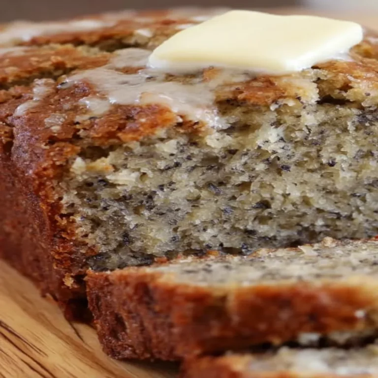 moist banana bread, fresh baked, deliciously sweet, ripe bananas