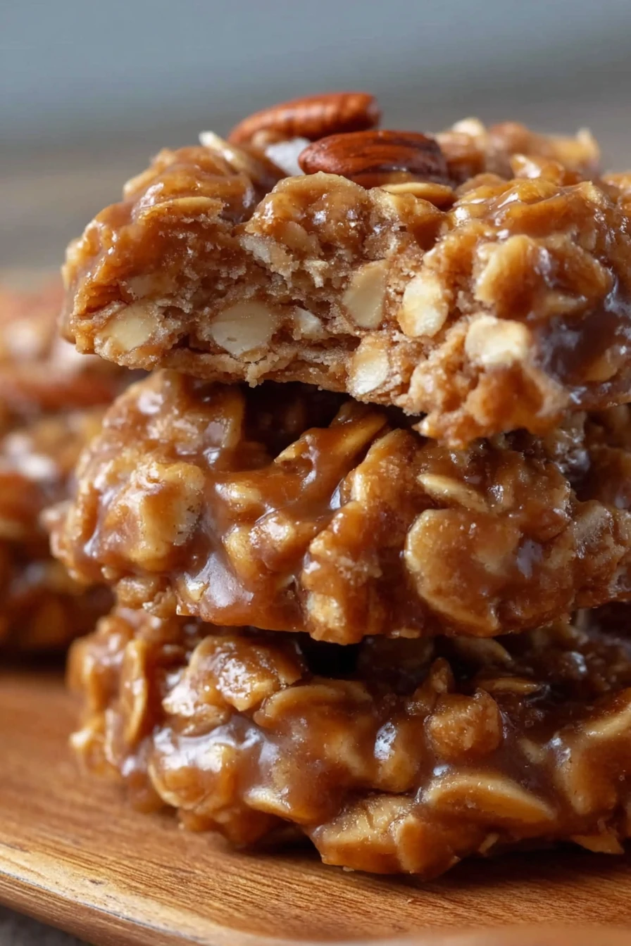 No-Bake Sweet & Salty Oatmeal Cookies recipe step-by-step guide
