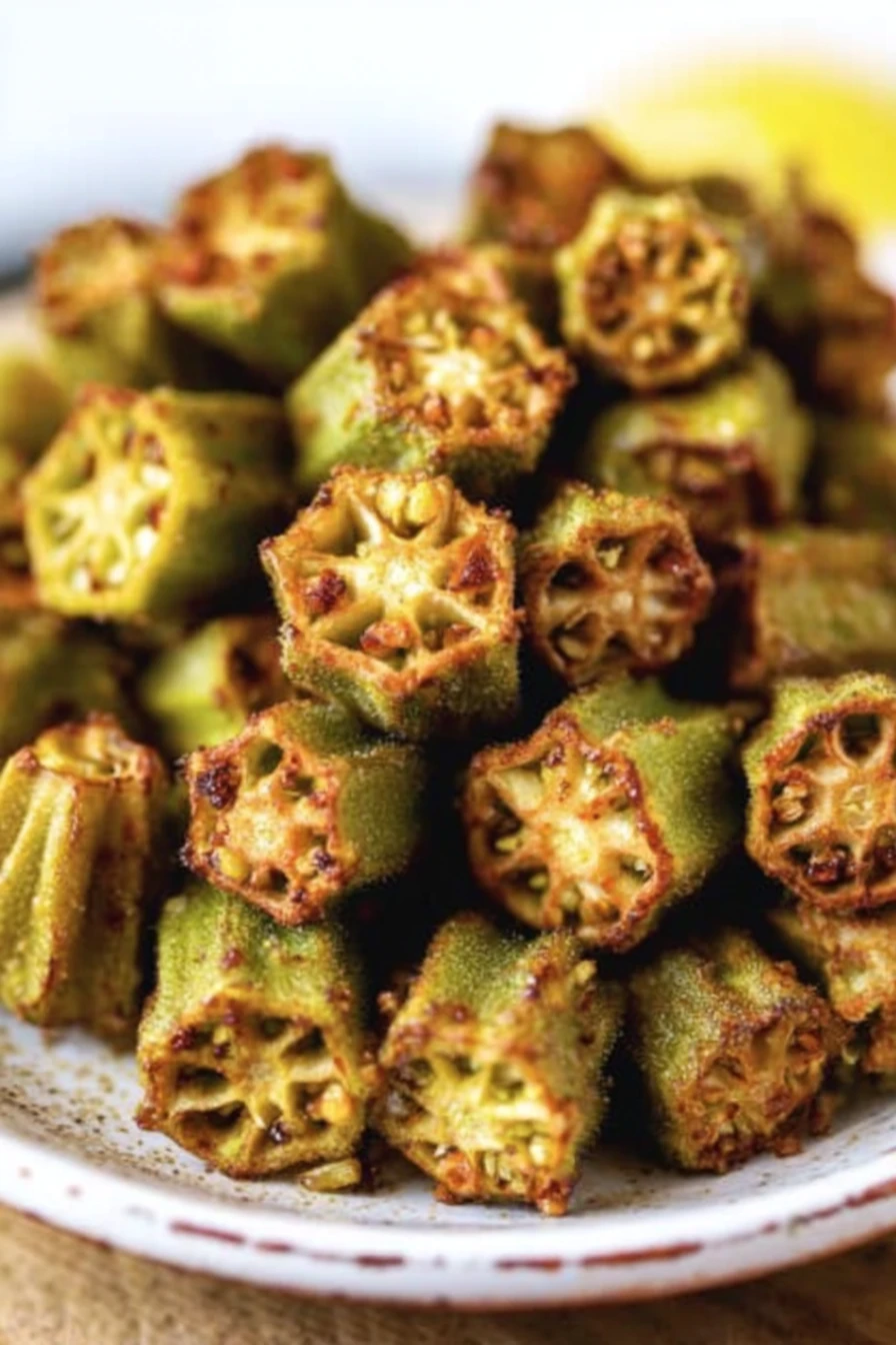 Oven Baked Okra Recipe recipe step-by-step guide
