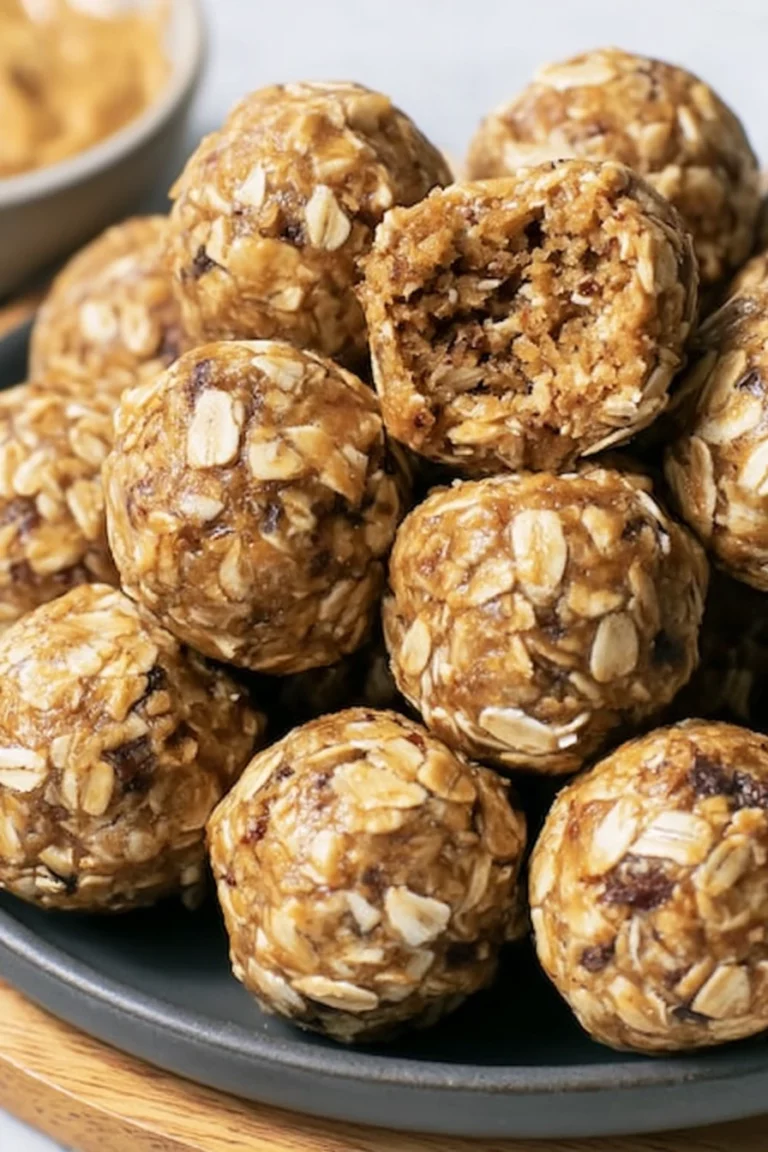 peanut butter energy balls, healthy snack, protein-packed, delicious, energy boost, no bake, nutritious