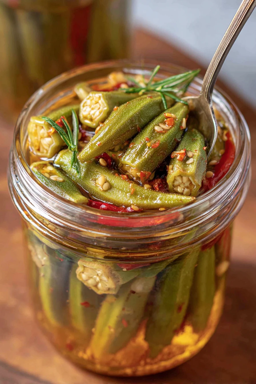 Refrigerator Pickled Okra Recipe recipe step-by-step guide