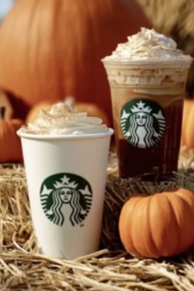 Starbucks, Pumpkin spice latte, fall favorite, cozy, aromatic, creamy