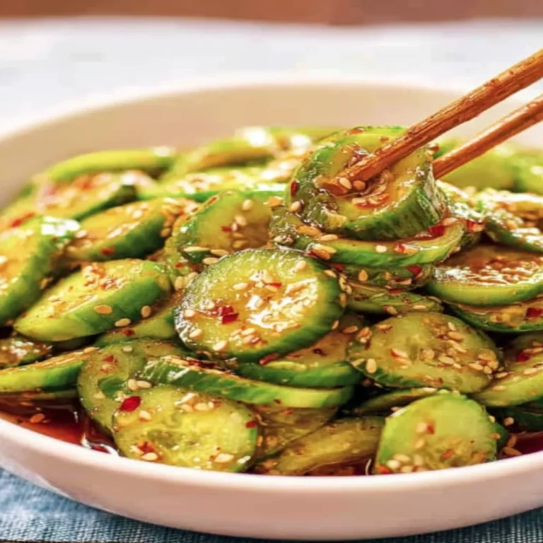 Korean cucumber salad, refreshing, crunchy, tangy, authentic recipe, flavorful dressing