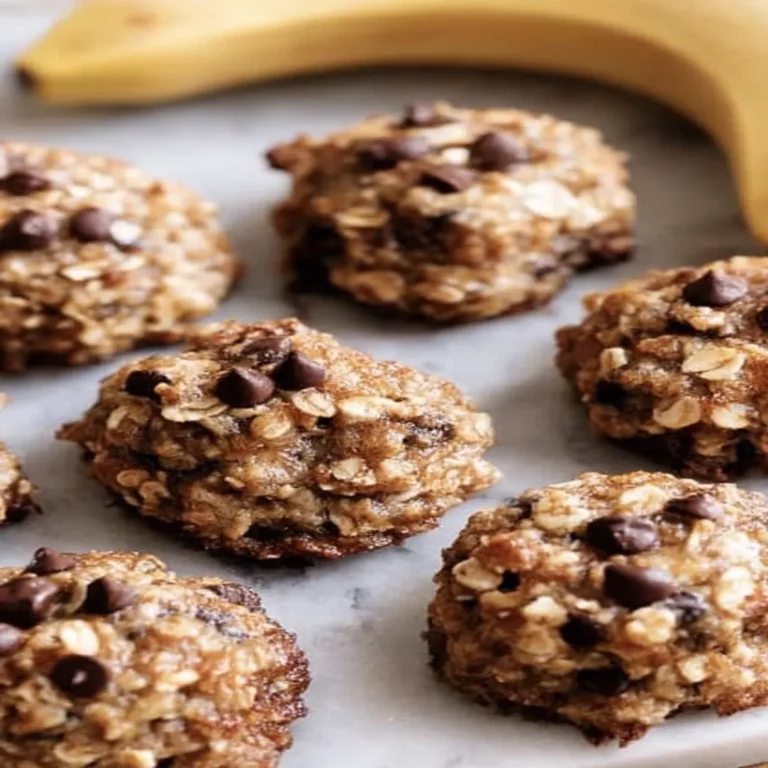 banana oatmeal cookies, delicious, chewy, wholesome, sweet, nutritious snack