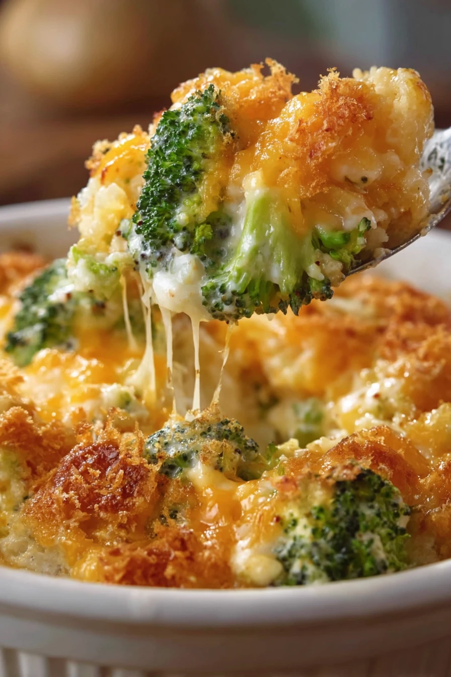 Broccoli Cheese Casserole Recipe recipe step-by-step guide