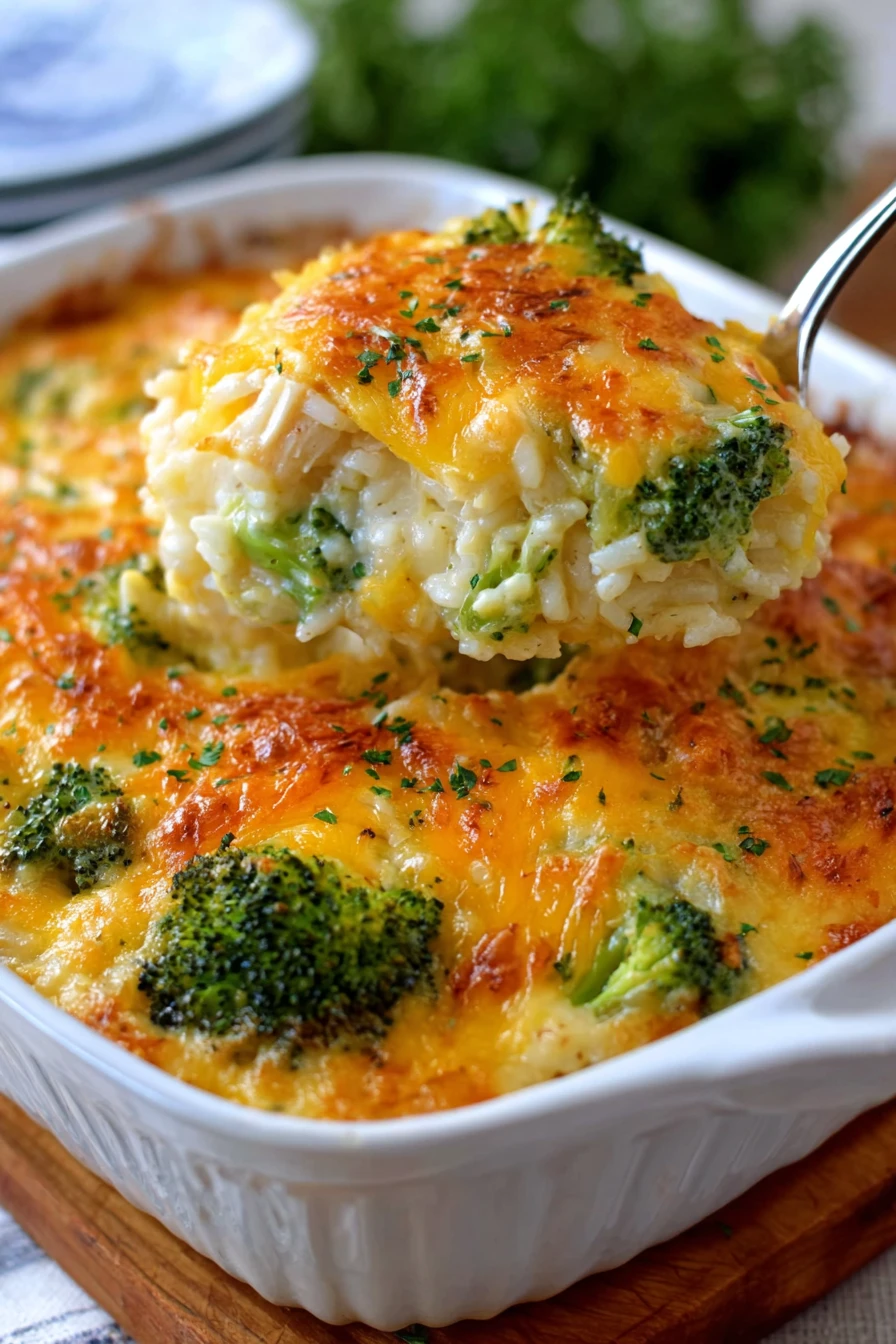 Broccoli Rice & Cheese Casserole Recipe Broccoli Rice & Cheese Casserole Recipe recipe step-by-step guide