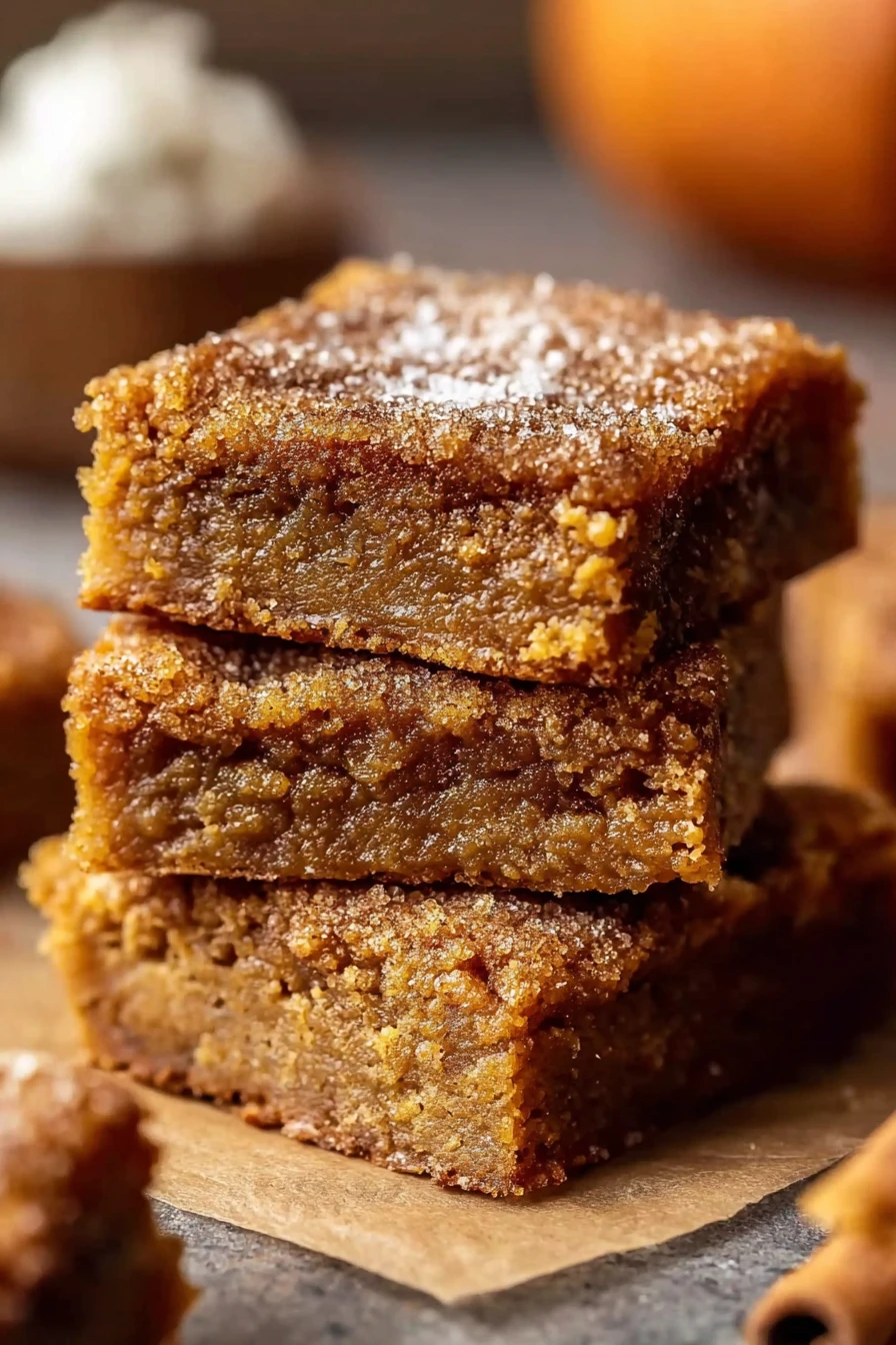 Chewy Pumpkin Bars Chewy Pumpkin Bars recipe step-by-step guide
