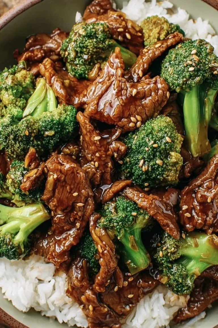 Chinese Beef and Broccoli, savory, tender beef, vibrant green broccoli, flavorful stir-fry.