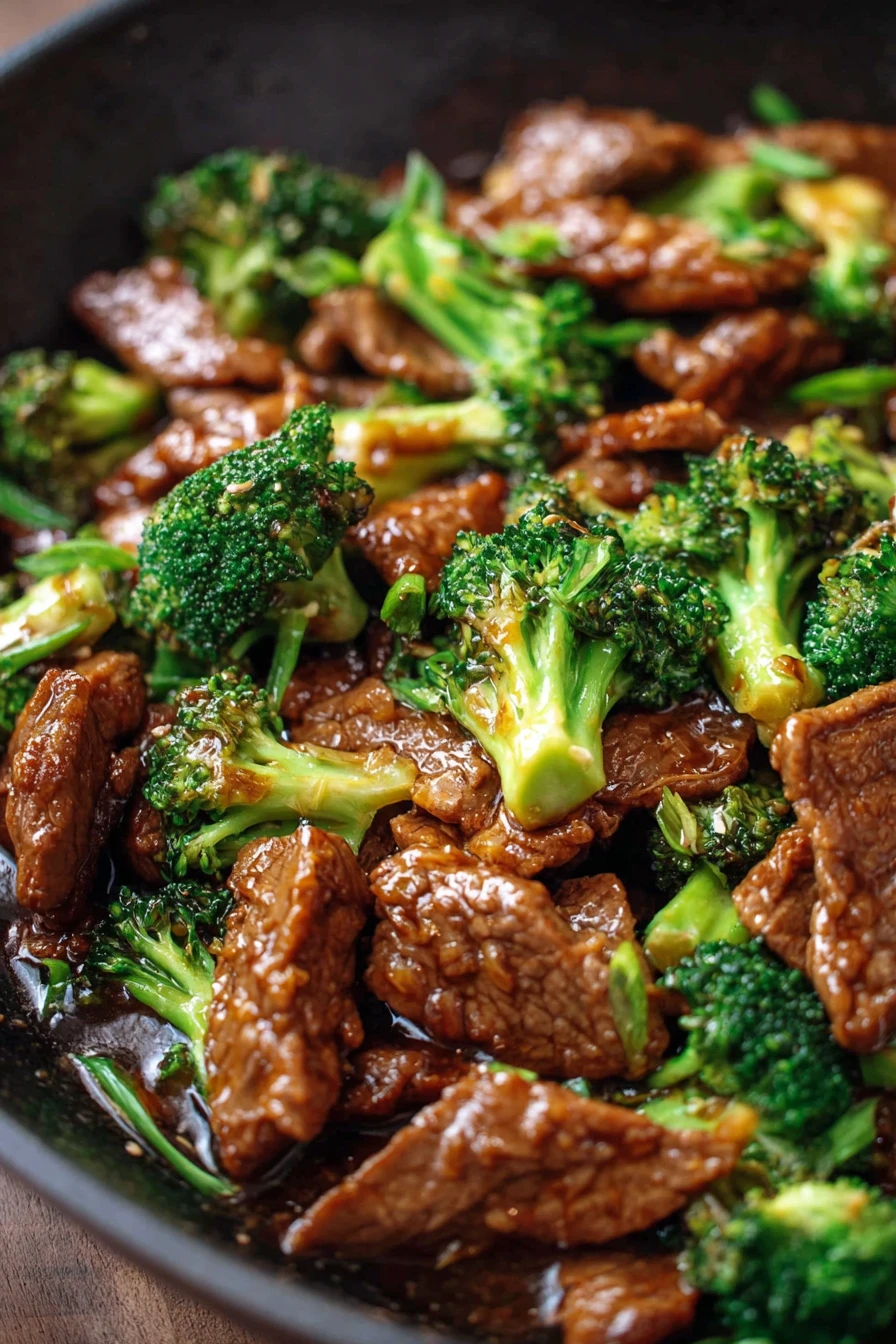 Chinese Beef and Broccoli  recipe step-by-step guide