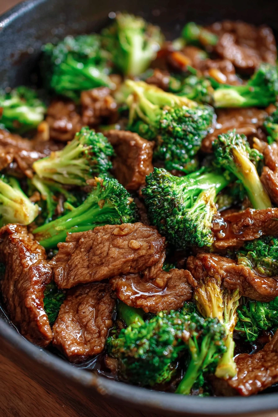 Chinese Beef and Broccoli  recipe step-by-step guide
