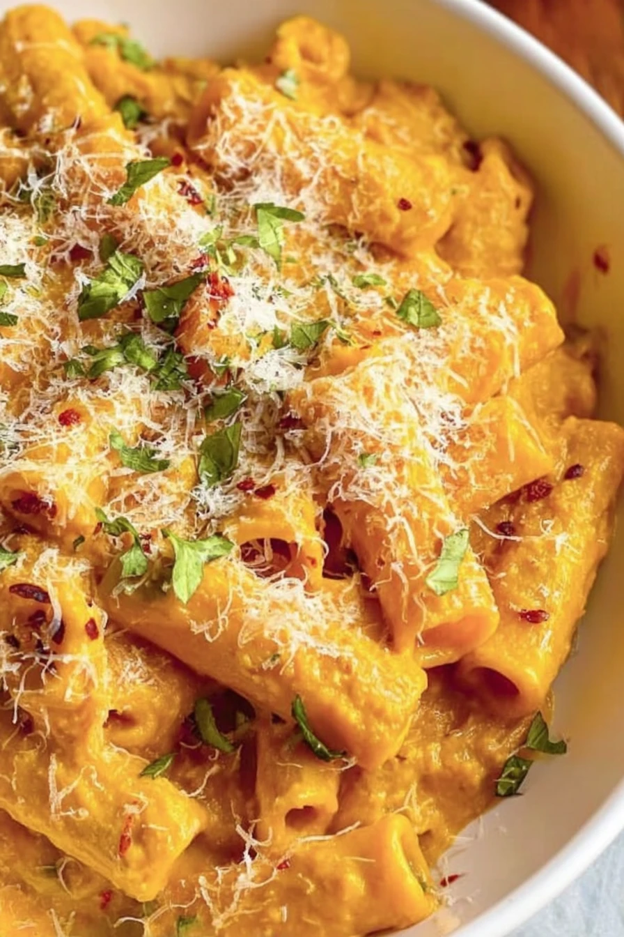 Creamy Pumpkin Pasta Recipe recipe step-by-step guide