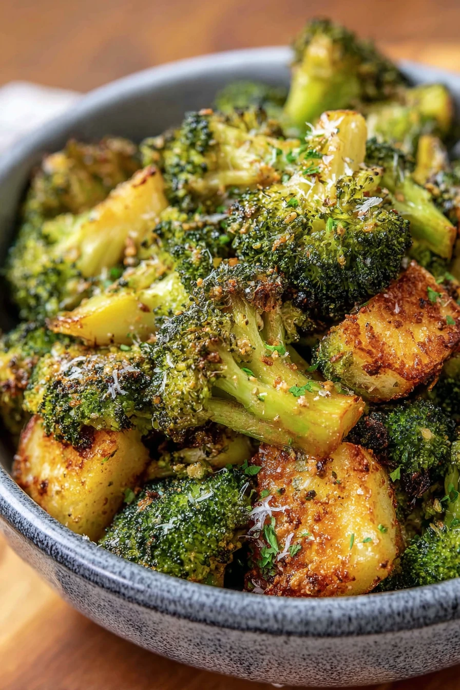 Crispy Air Fryer Broccoli recipe step-by-step guide