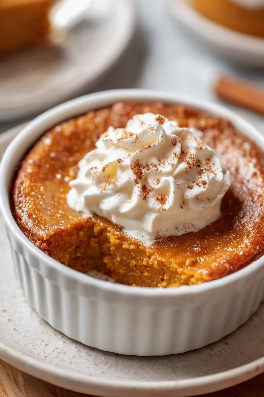 Crustless Pumpkin Pie recipe step-by-step guide