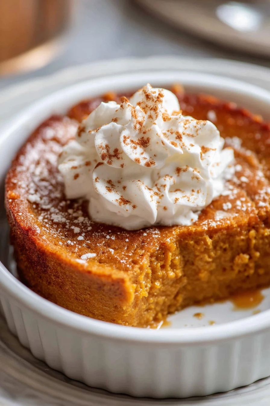 Crustless Pumpkin Pie recipe step-by-step guide