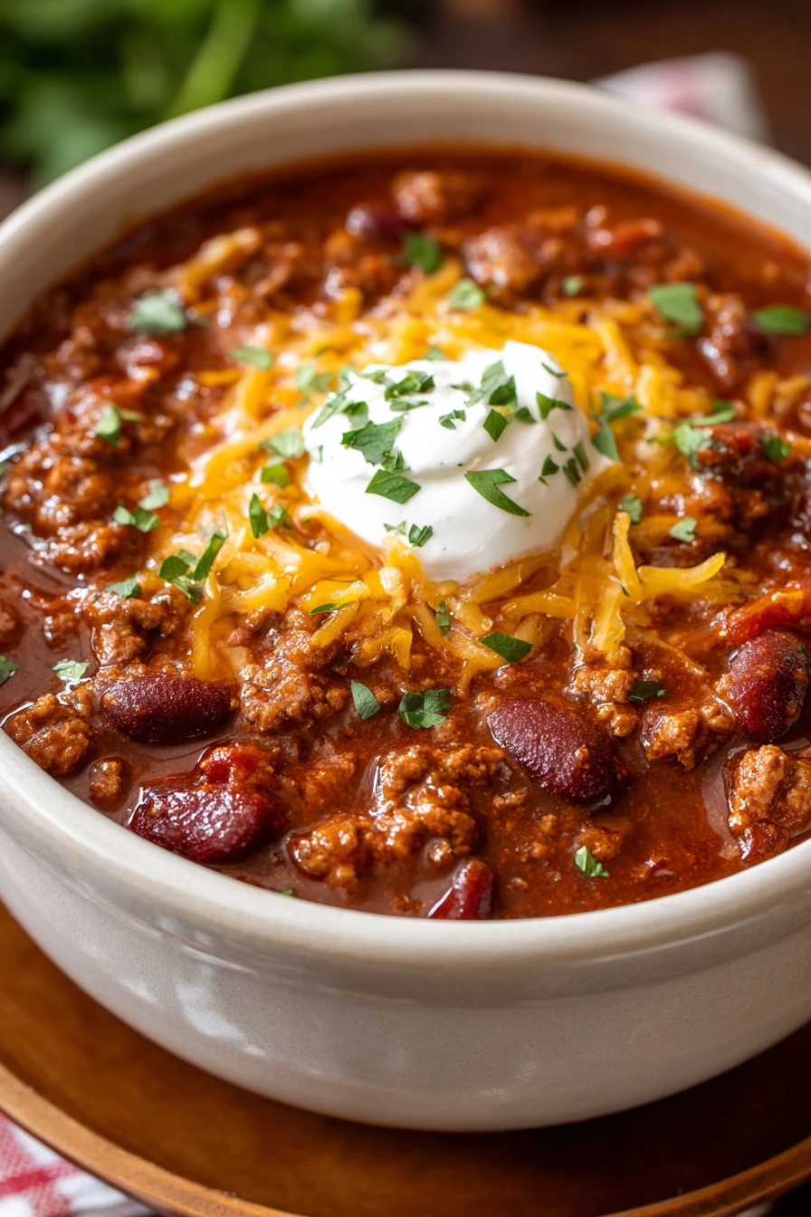 Easy Crockpot Chili Recipe recipe step-by-step guide