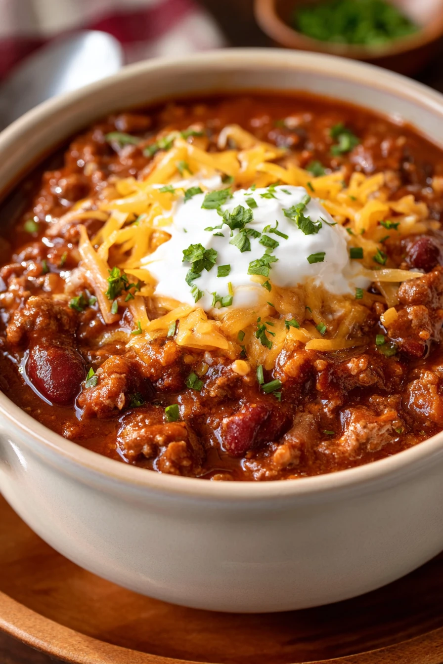 Easy Crockpot Chili Recipe recipe step-by-step guide