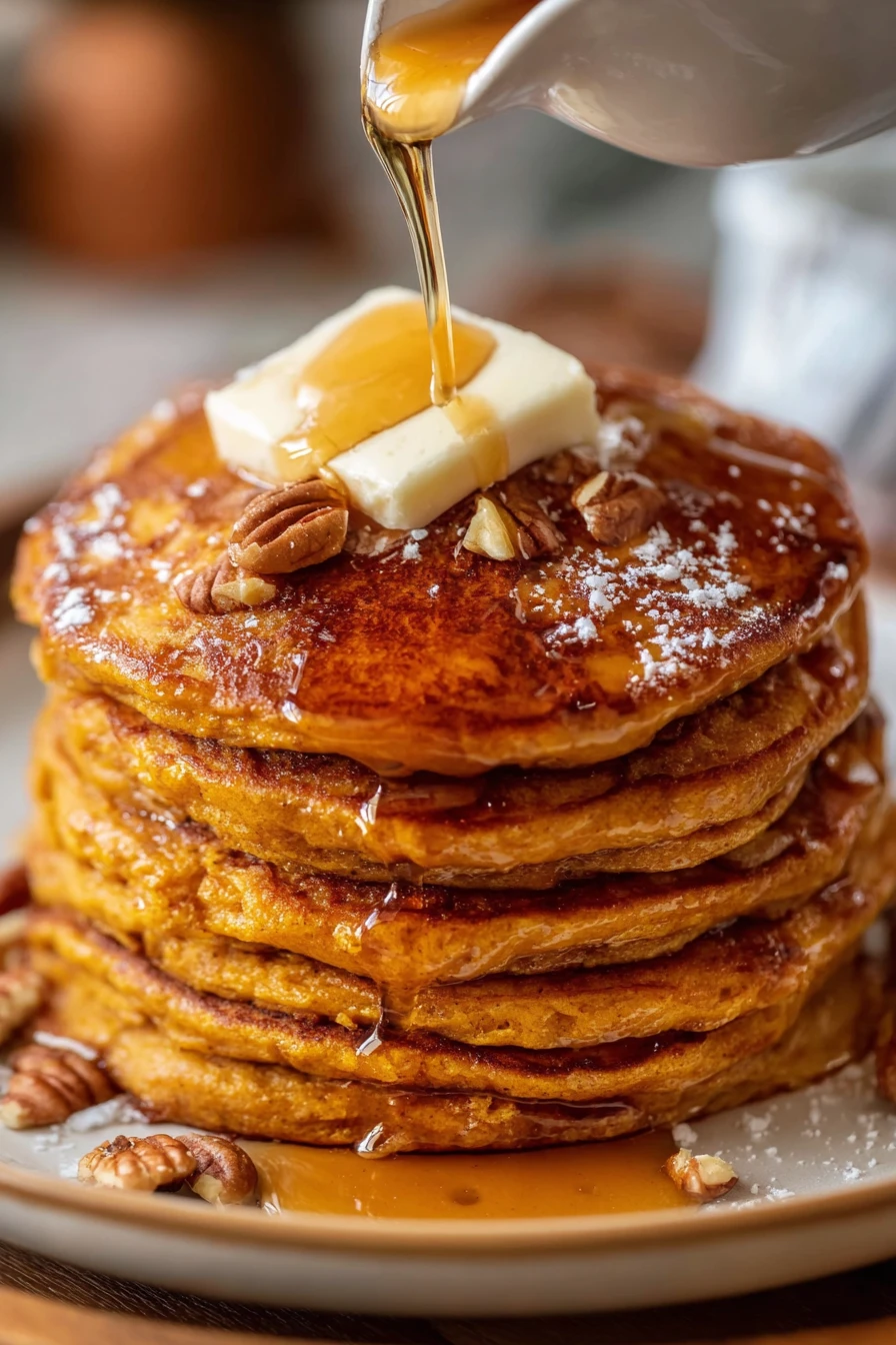 Easy Pumpkin Pancakes Recipe  recipe step-by-step guide