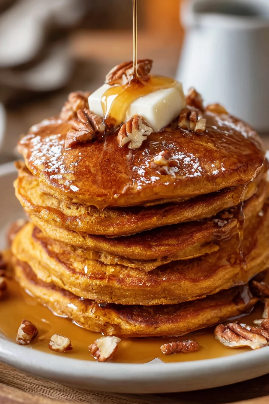 Easy Pumpkin Pancakes Recipe  recipe step-by-step guide