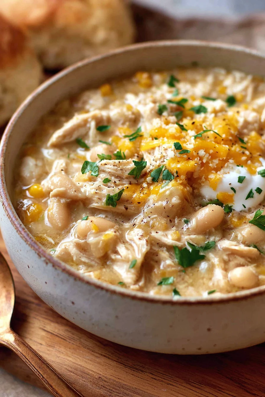Easy White Chicken Chili recipe step-by-step guide