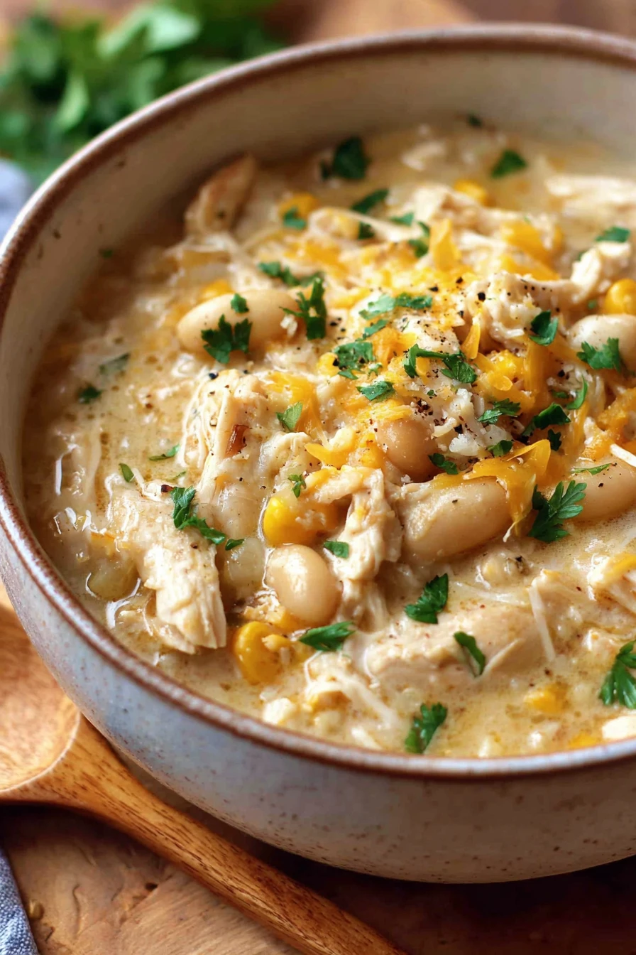 Easy White Chicken Chili recipe step-by-step guide