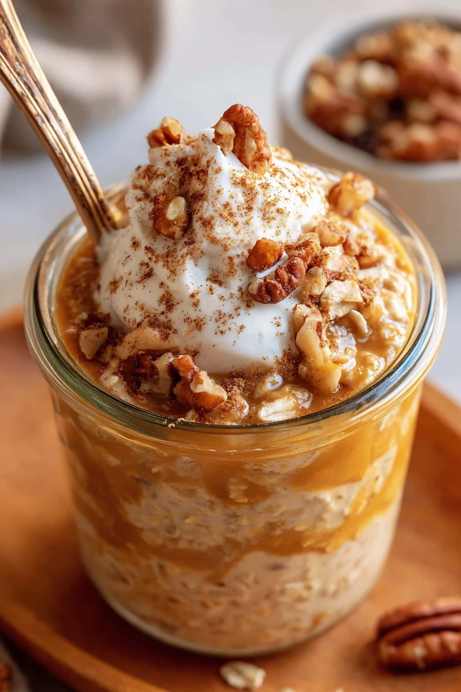 High Protein Pumpkin Overnight Oats High Protein Pumpkin Overnight Oats recipe step-by-step guide